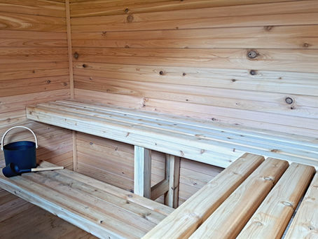 Valley Falls Lodging & Sauna Completed