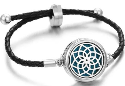 Thumbnail: Aromatherapy Tennis Bracelets w/10 Pads & Essential Oil Selection