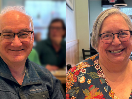 FamilyForward mentors Judy Hockenberry and Larry Sophian offer strong family support.