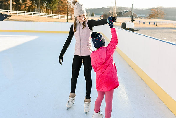 Synthetic Ice Skating