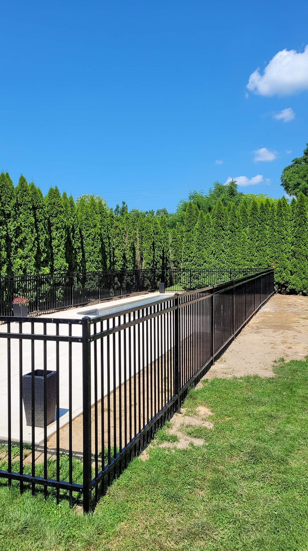 Thumbnail: 8' x 6' Flat Top Fence Panel