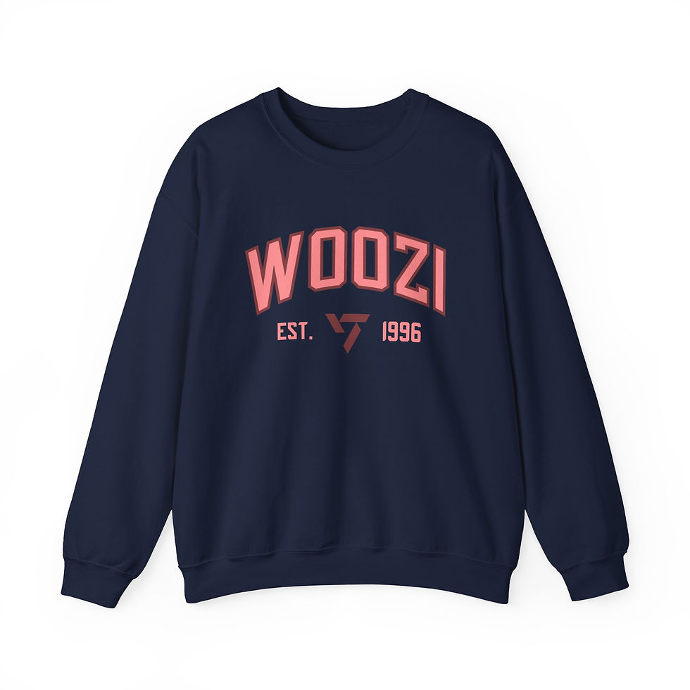 Thumbnail: Unofficial Seventeen Woozi Varsity Sweatshirt 