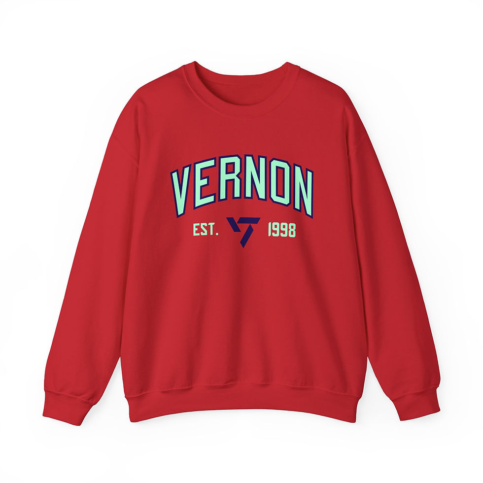 Thumbnail: Unofficial Seventeen Vernon Varsity Sweatshirt 