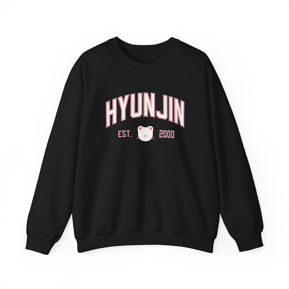 Thumbnail: Unofficial Stray Kids Hyunjin Varsity Sweatshirt 