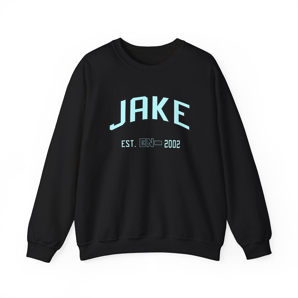 Thumbnail: Unofficial Enhypen Jake Varsity Sweatshirt