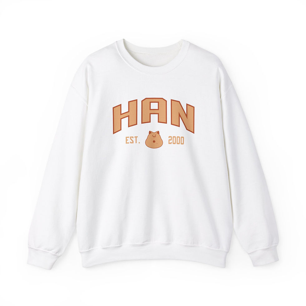 Thumbnail: Unofficial Stray Kids Han Varsity Sweatshirt