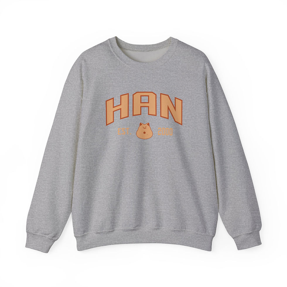 Thumbnail: Unofficial Stray Kids Han Varsity Sweatshirt