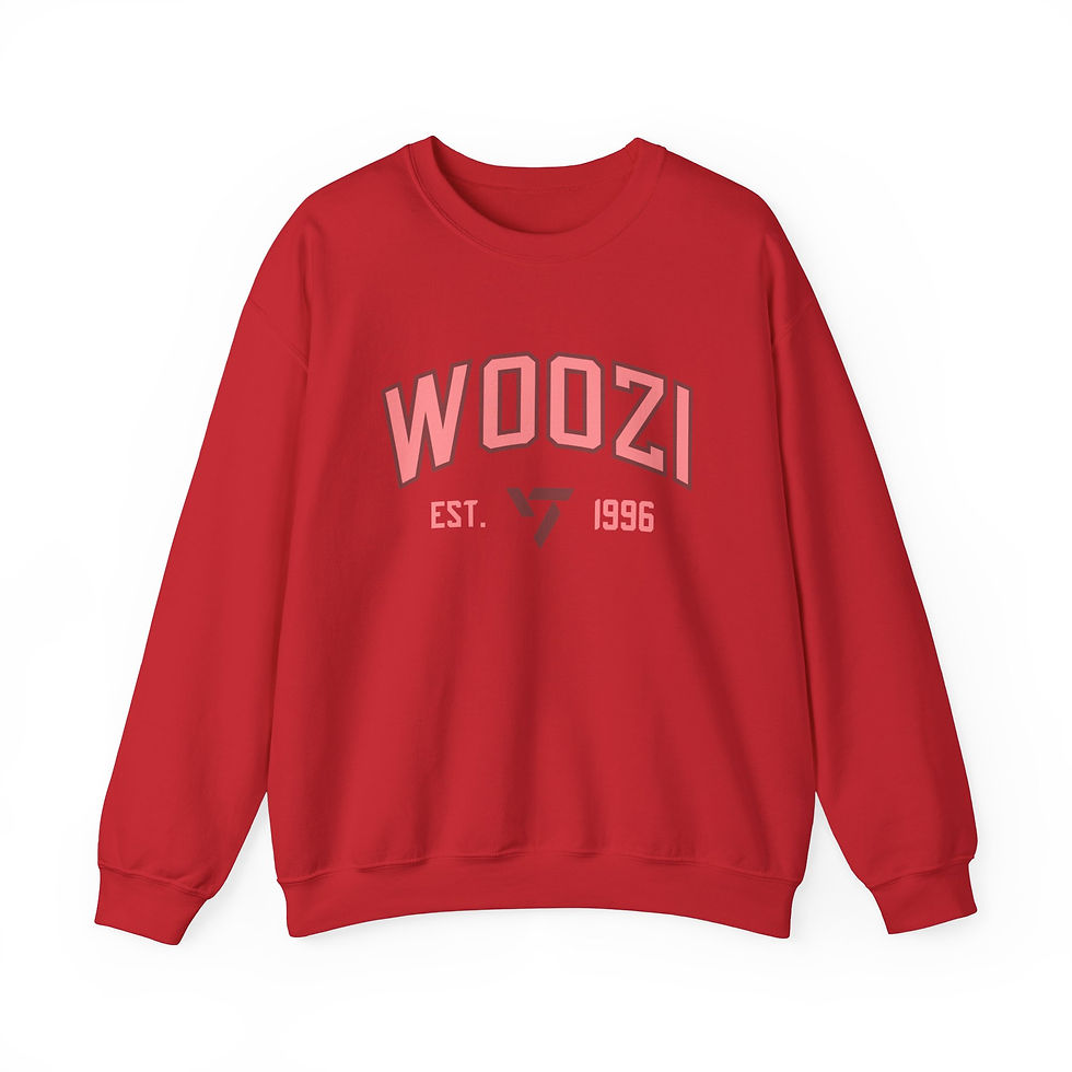 Thumbnail: Unofficial Seventeen Woozi Varsity Sweatshirt 