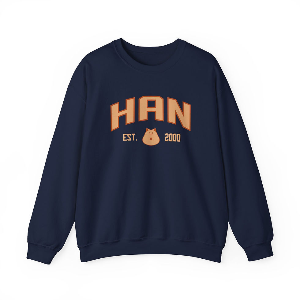 Thumbnail: Unofficial Stray Kids Han Varsity Sweatshirt