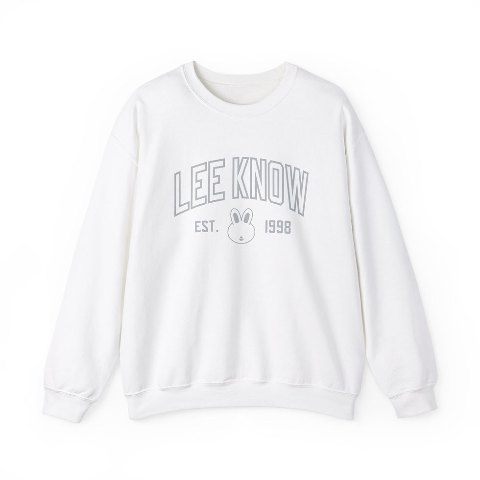Thumbnail: Unofficial Stray Kids Lee Know Varsity Sweatshirt