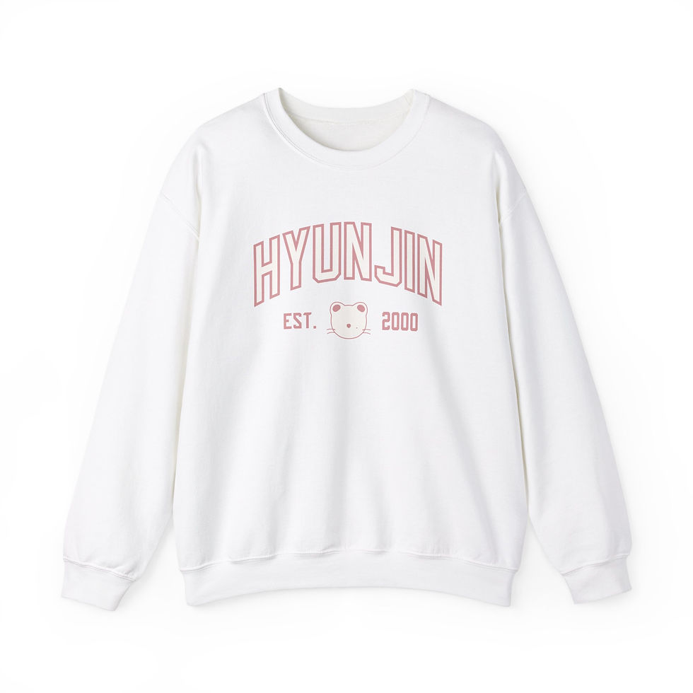 Thumbnail: Unofficial Stray Kids Hyunjin Varsity Sweatshirt 
