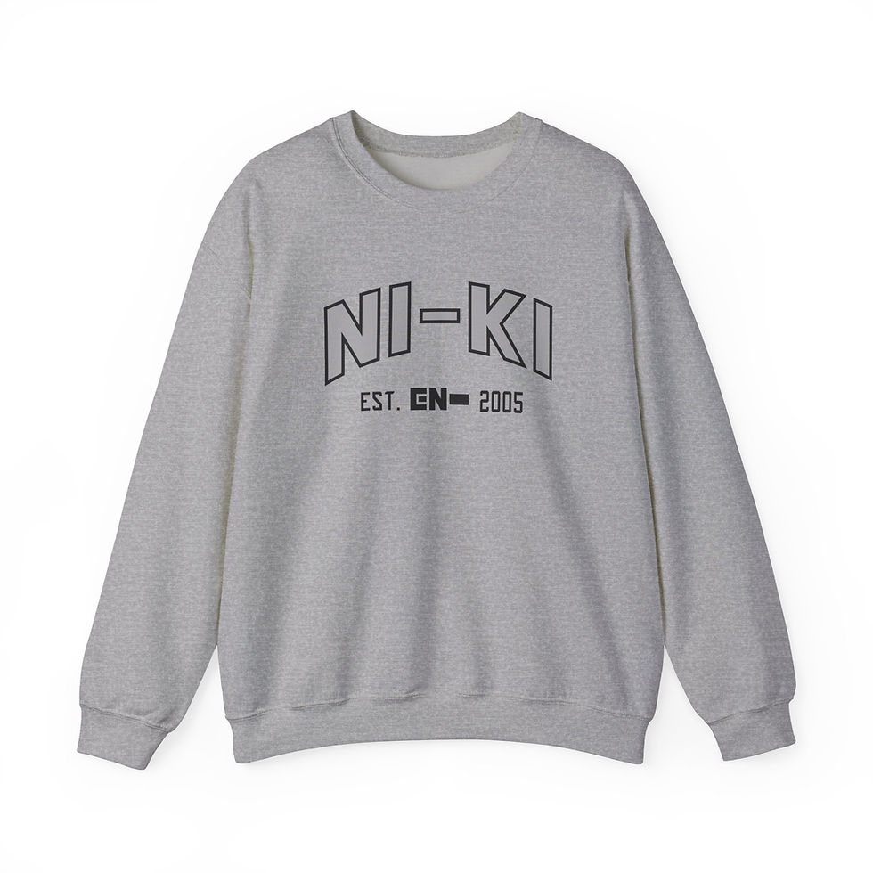 Thumbnail: Unofficial Enhypen Ni-Ki Varsity Sweatshirt