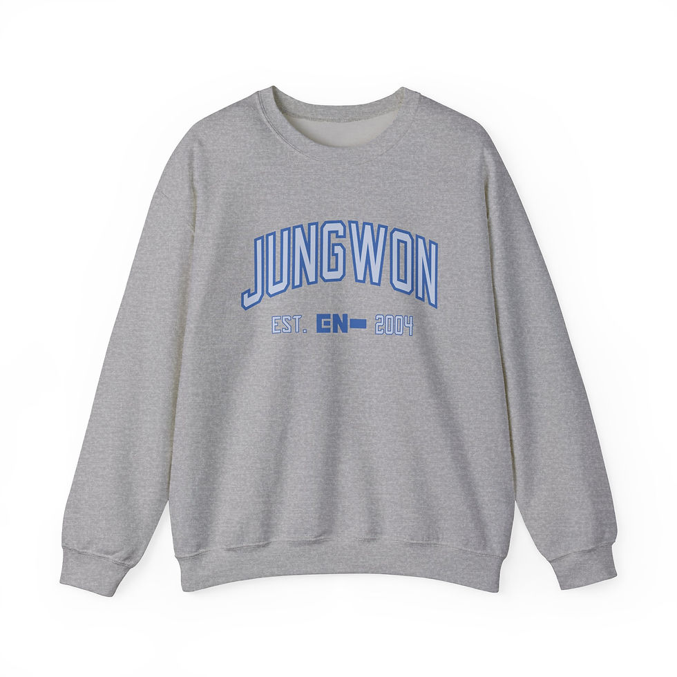 Thumbnail:  Unofficial Enhypen Jungwon Varsity Sweatshirt