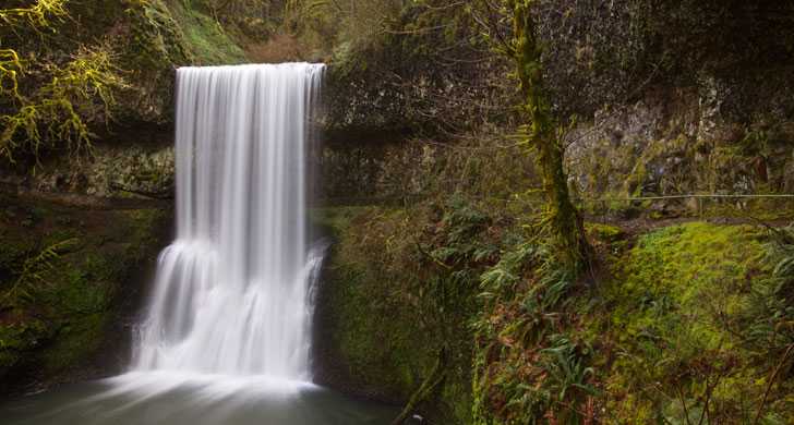 SILVER FALLS, OREGON - USA