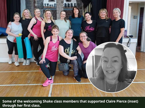 Trying a new exercise class at 50-years-old in Flintshire