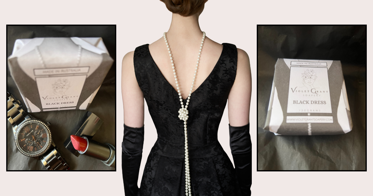 Black Dress Artisan Soap