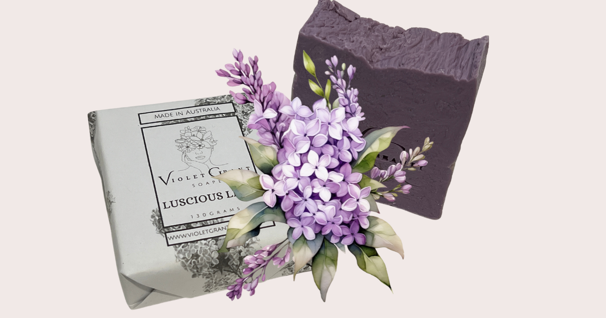  Luscious Lilac Artisan Soap