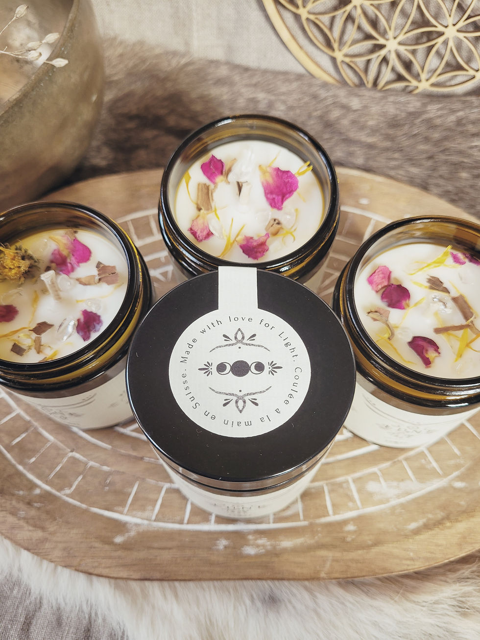 Miniature : Bougie Lune d'Or