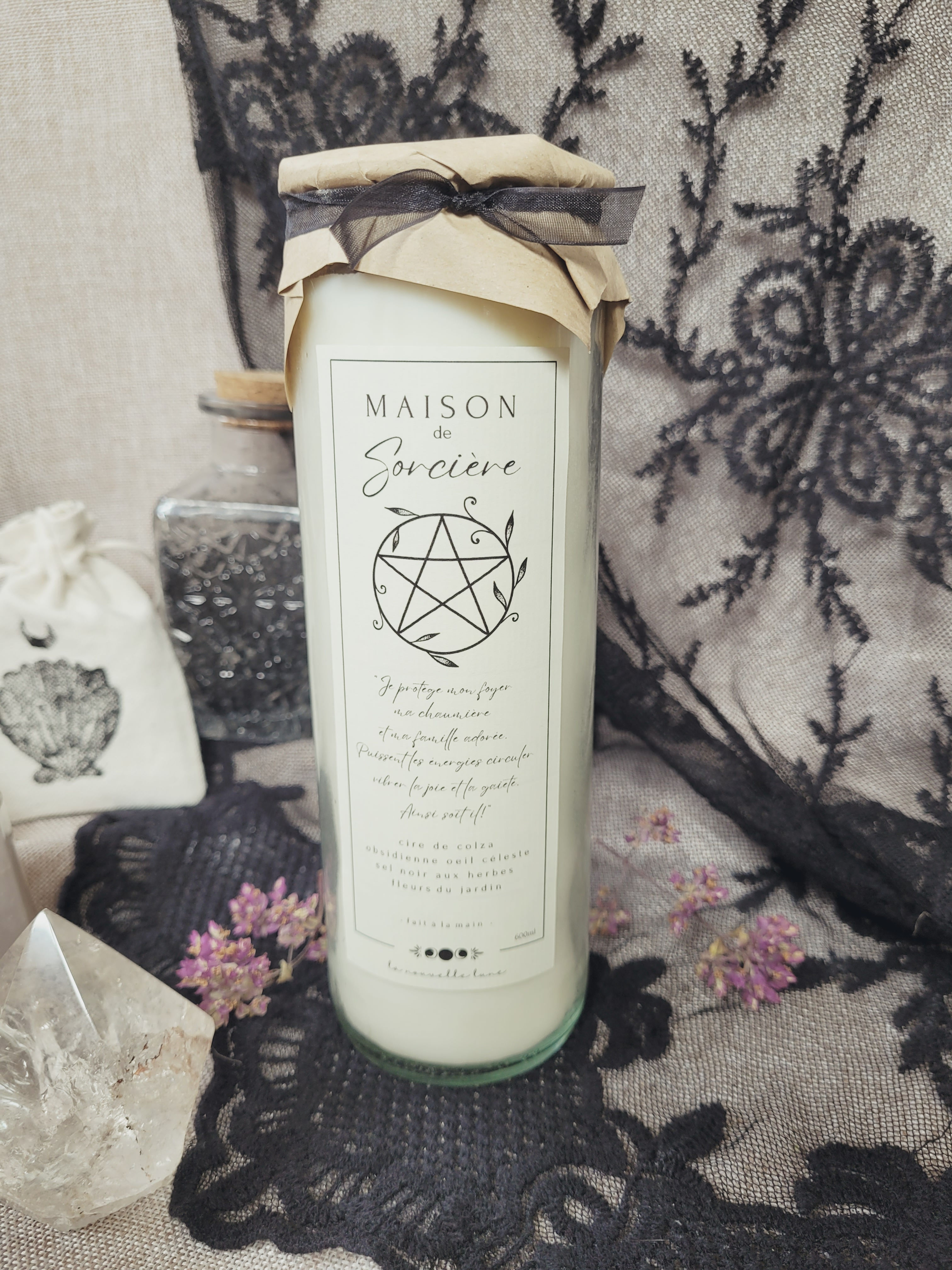Bougie Maison de Sorcière