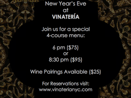 New Year’s Eve at Vinateria