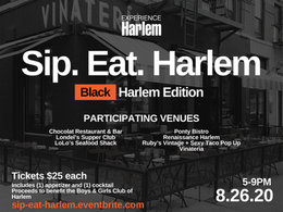 Sip. Eat. Harlem 2020