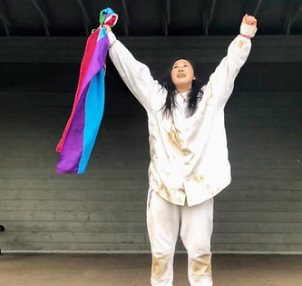 Hip hop dance instructor Madu Suzuki in Langford, BC　