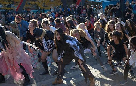 Thrill the World Halloween Dance in Langford BC