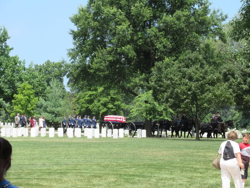 Funeral Procession at Arlington National Cemetery