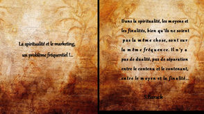 La spiritualité et le marketing : un problème fréquentiel 