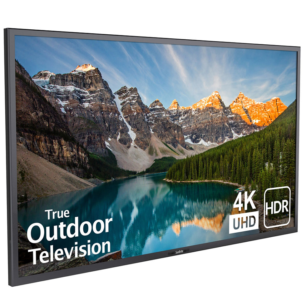 Thumbnail: SunBrite™ Veranda Series Full-Shade 4K HDR UHD Outdoor TV - 75" | Black