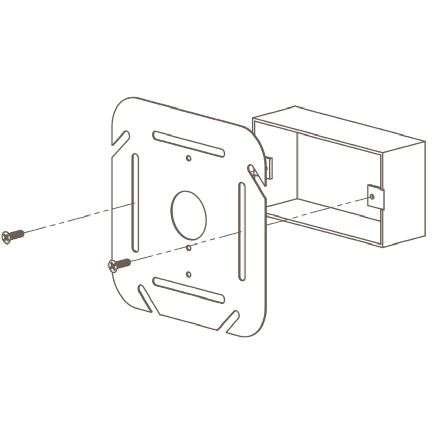 Thumbnail: ecobee Junction Box Adapter Plate (Pack of 20)
