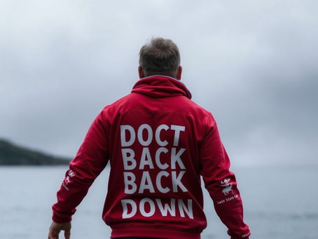Man not backing down from corporate giants