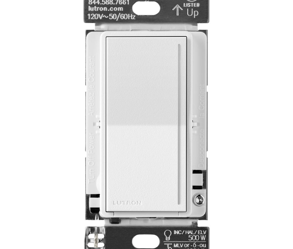 Lutron RadioRA 3 Sunnata RF PRO LED+ Touch Dimmer Switch, 250W | Snow