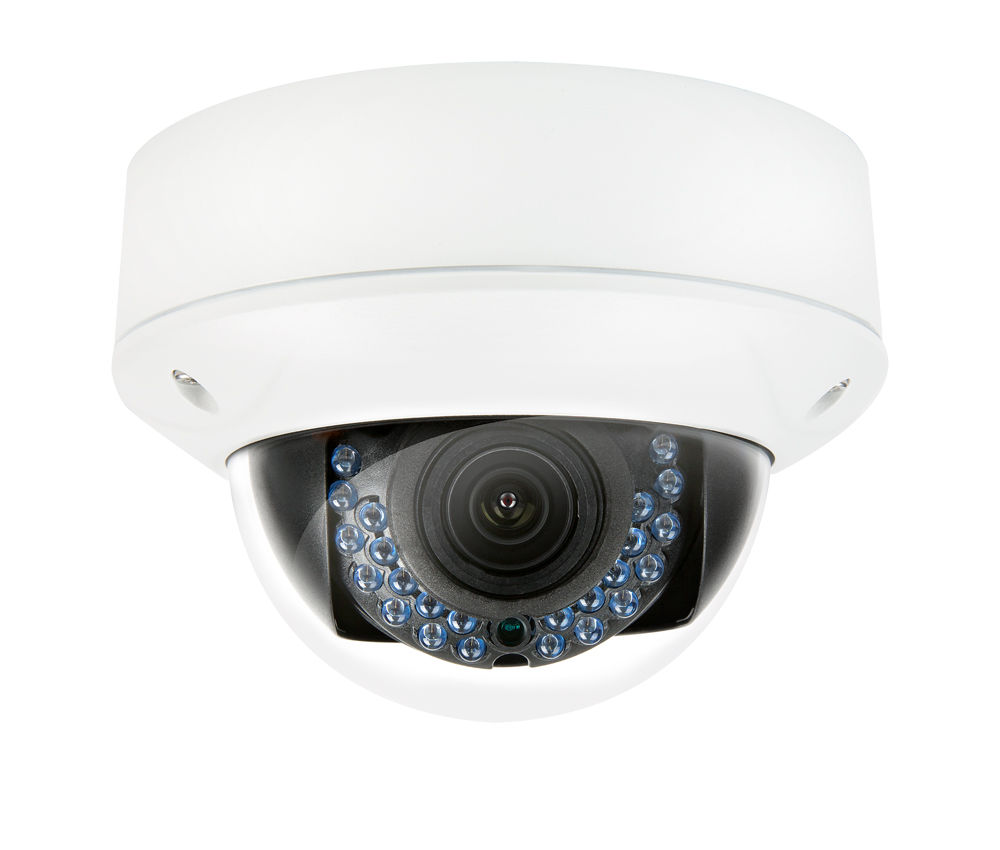 Luma Surveillance™ 700 Series Dome IP Outdoor Camera with Heater | White