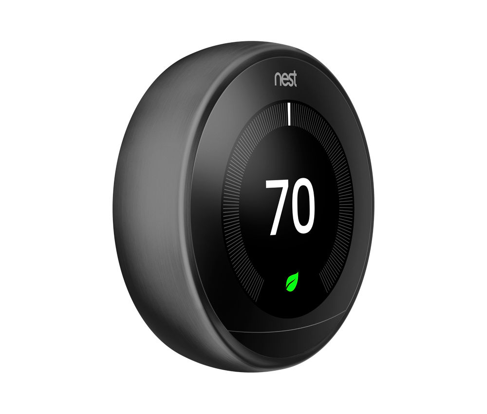 Nest Learning Thermostat - 3rd Gen | Carbon Black
