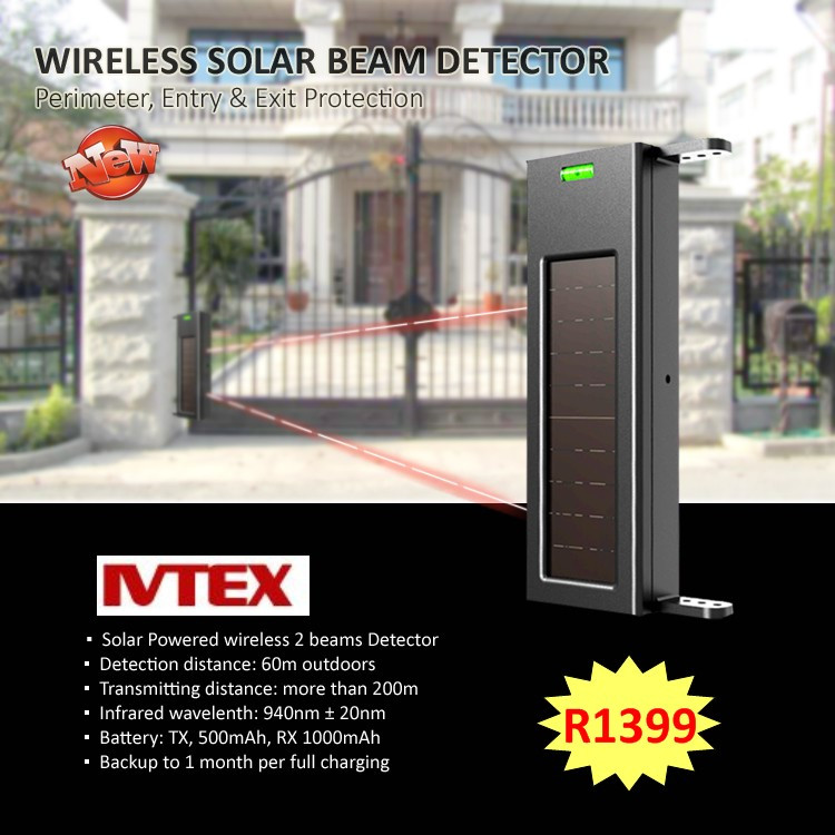 Wireless Solar Powered Alarms