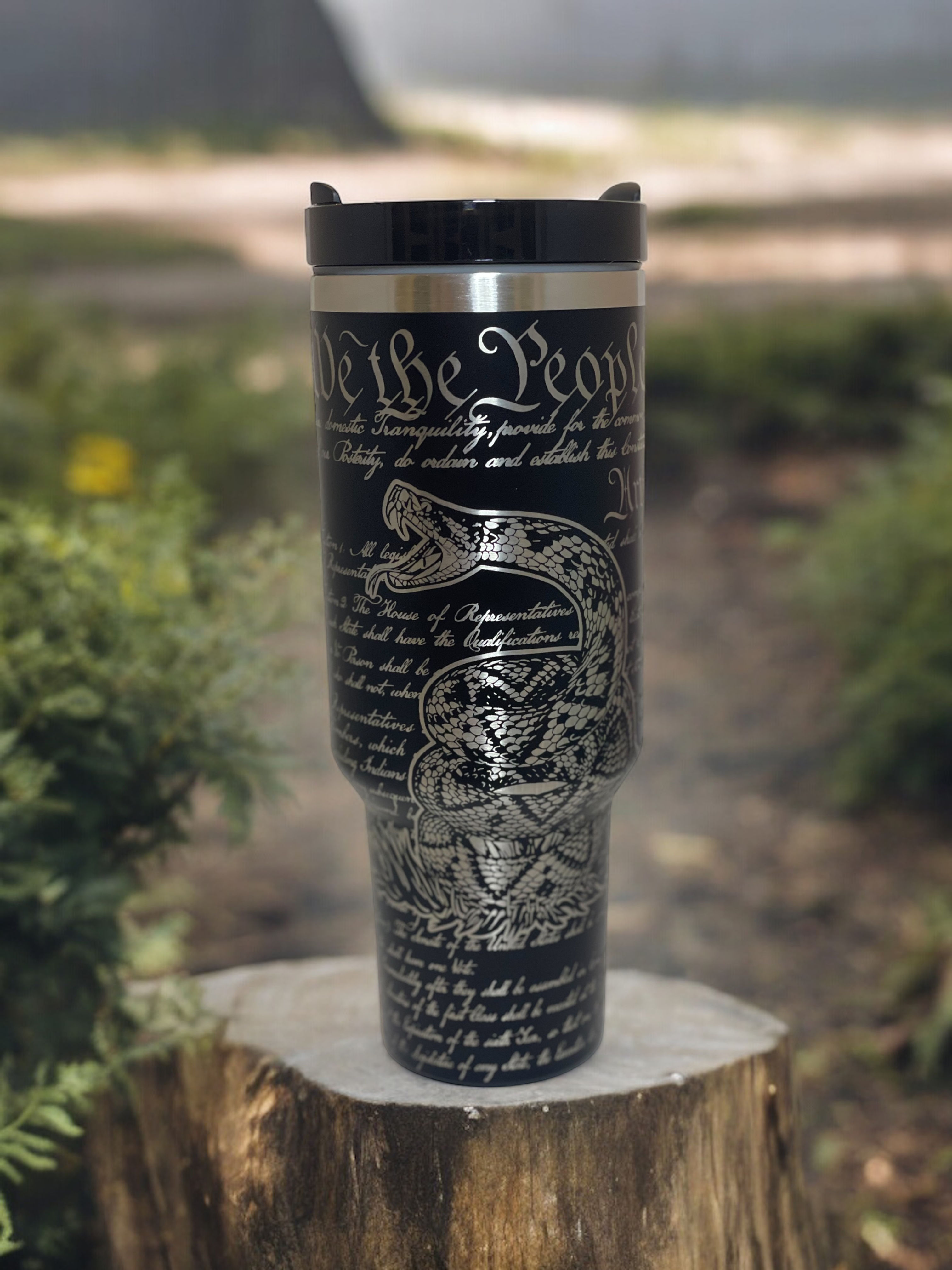 40oz We The People Gadsden Snake