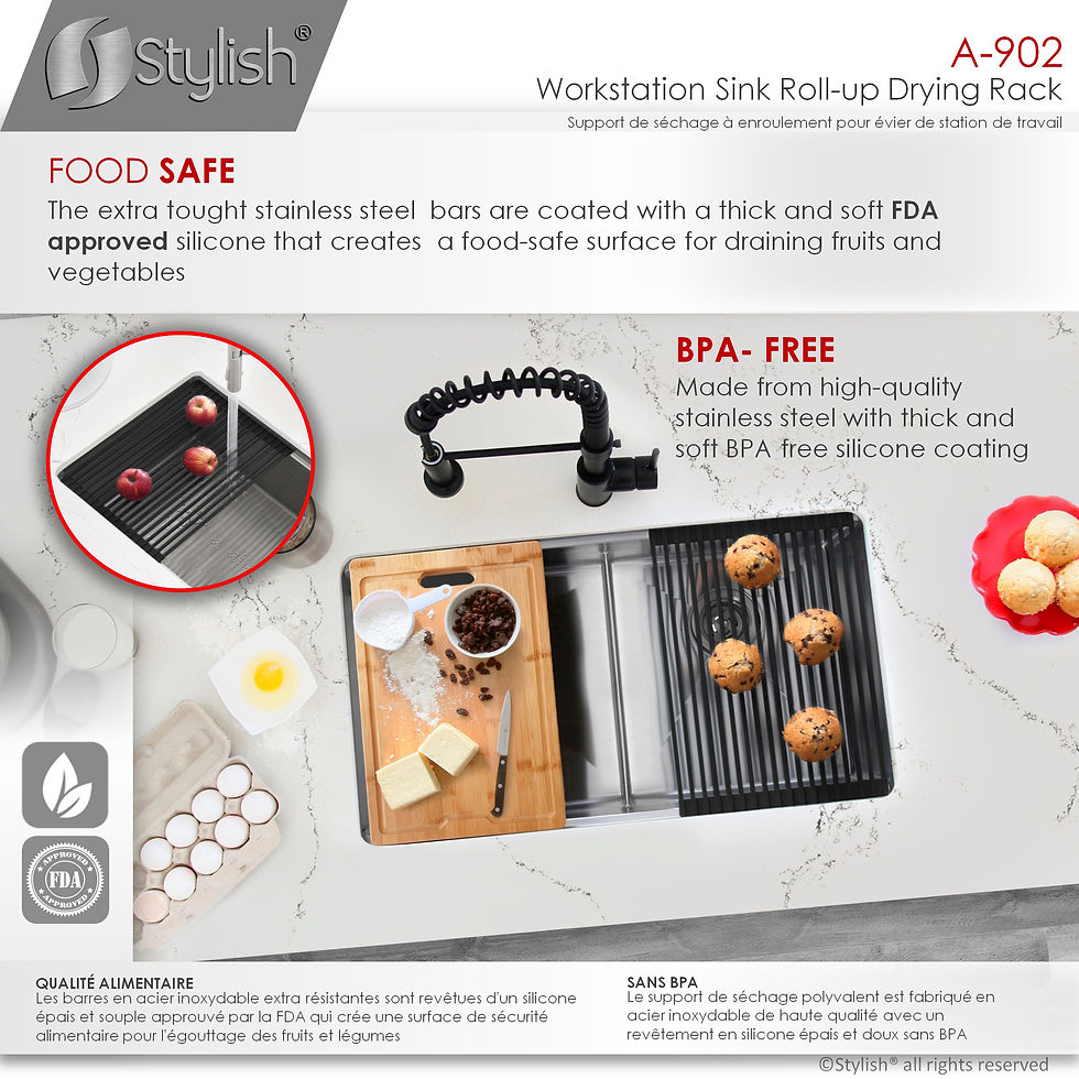 Thumbnail: DRYING RACK BLACK A-902BK