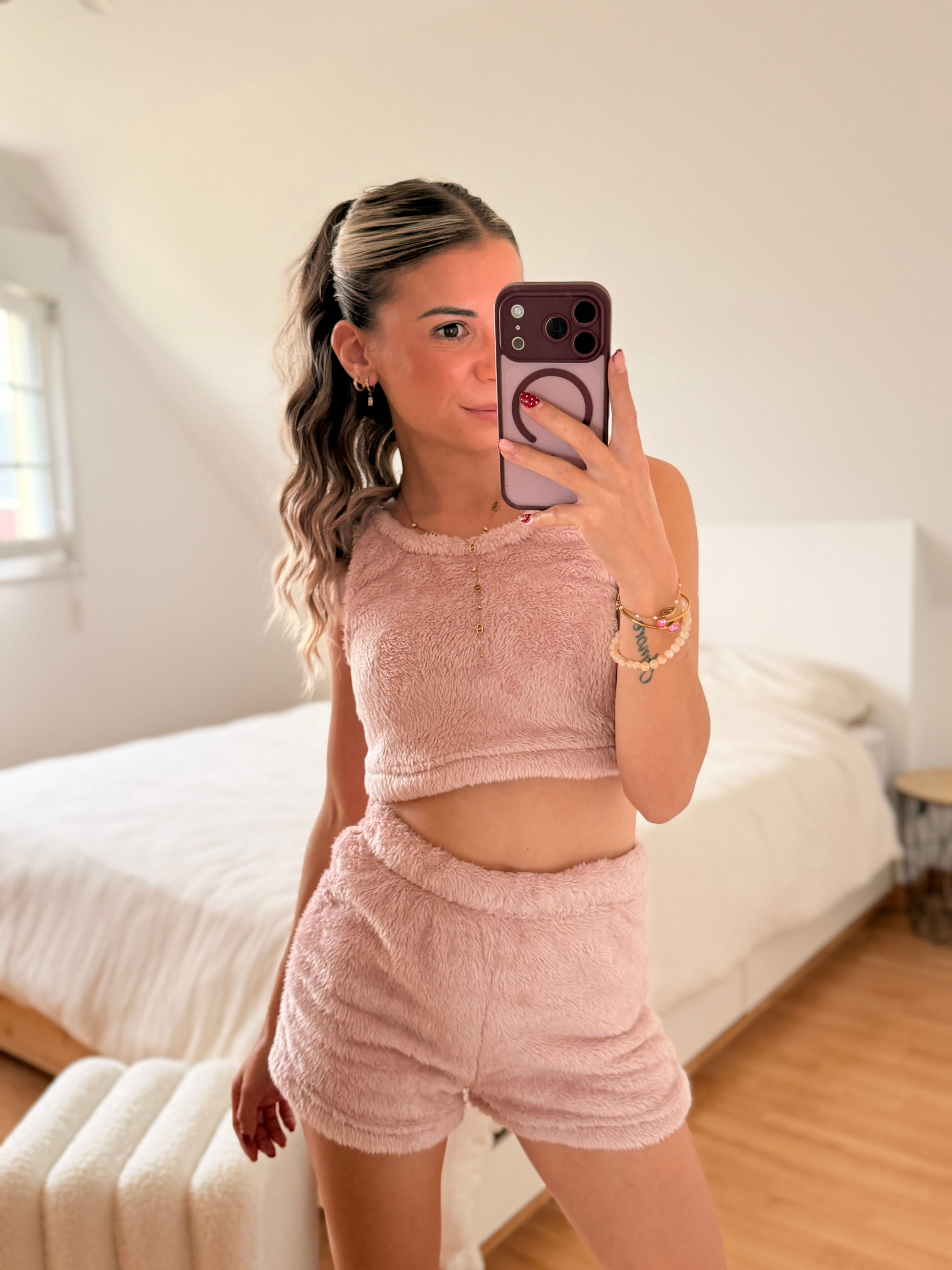 Pyjama PILOU rose