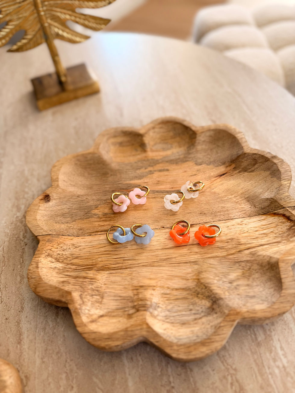 Miniaturbild: Boucles d’oreilles FLORA petites