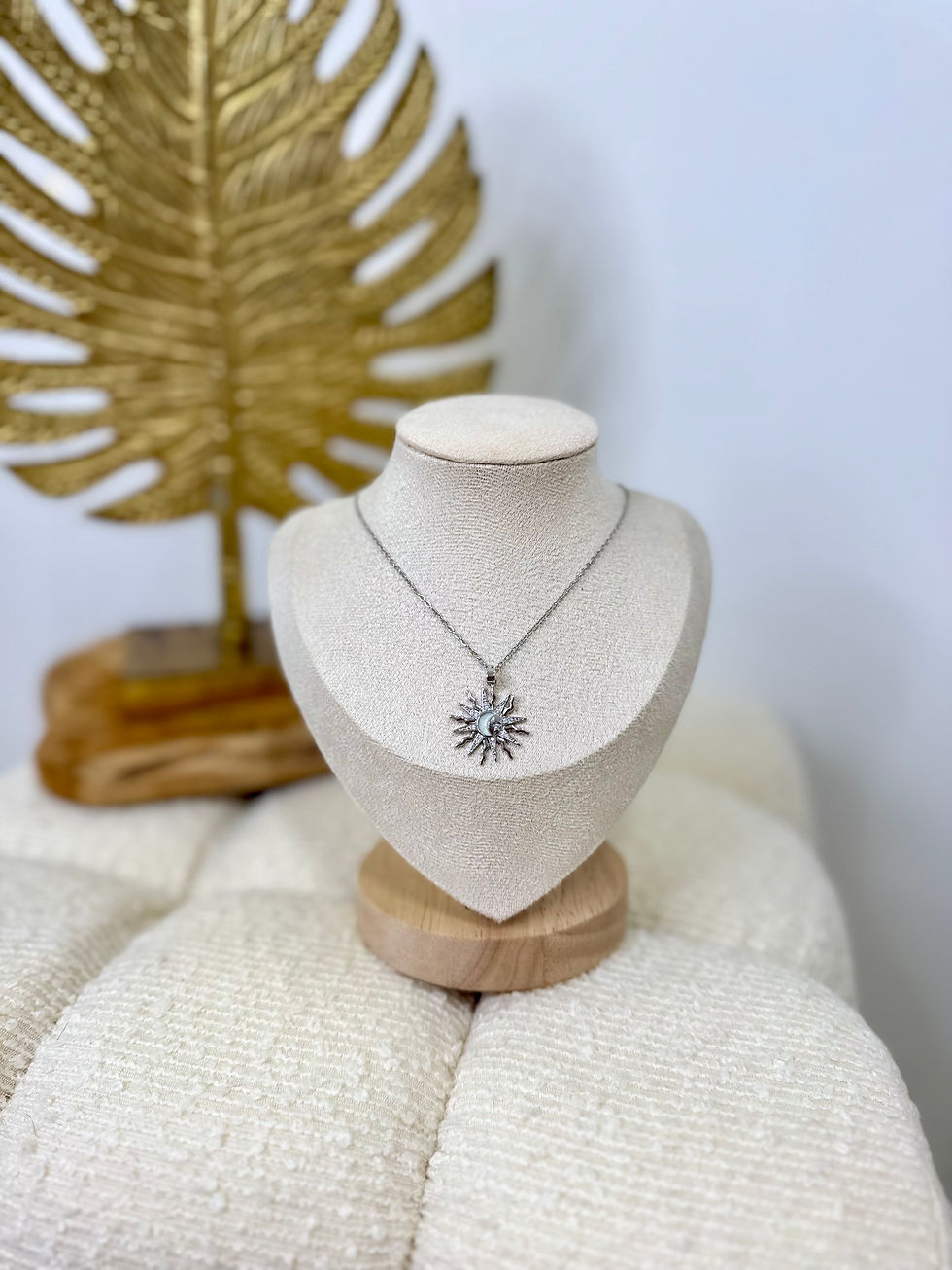 Miniatura: Collier LUNÉA argenté