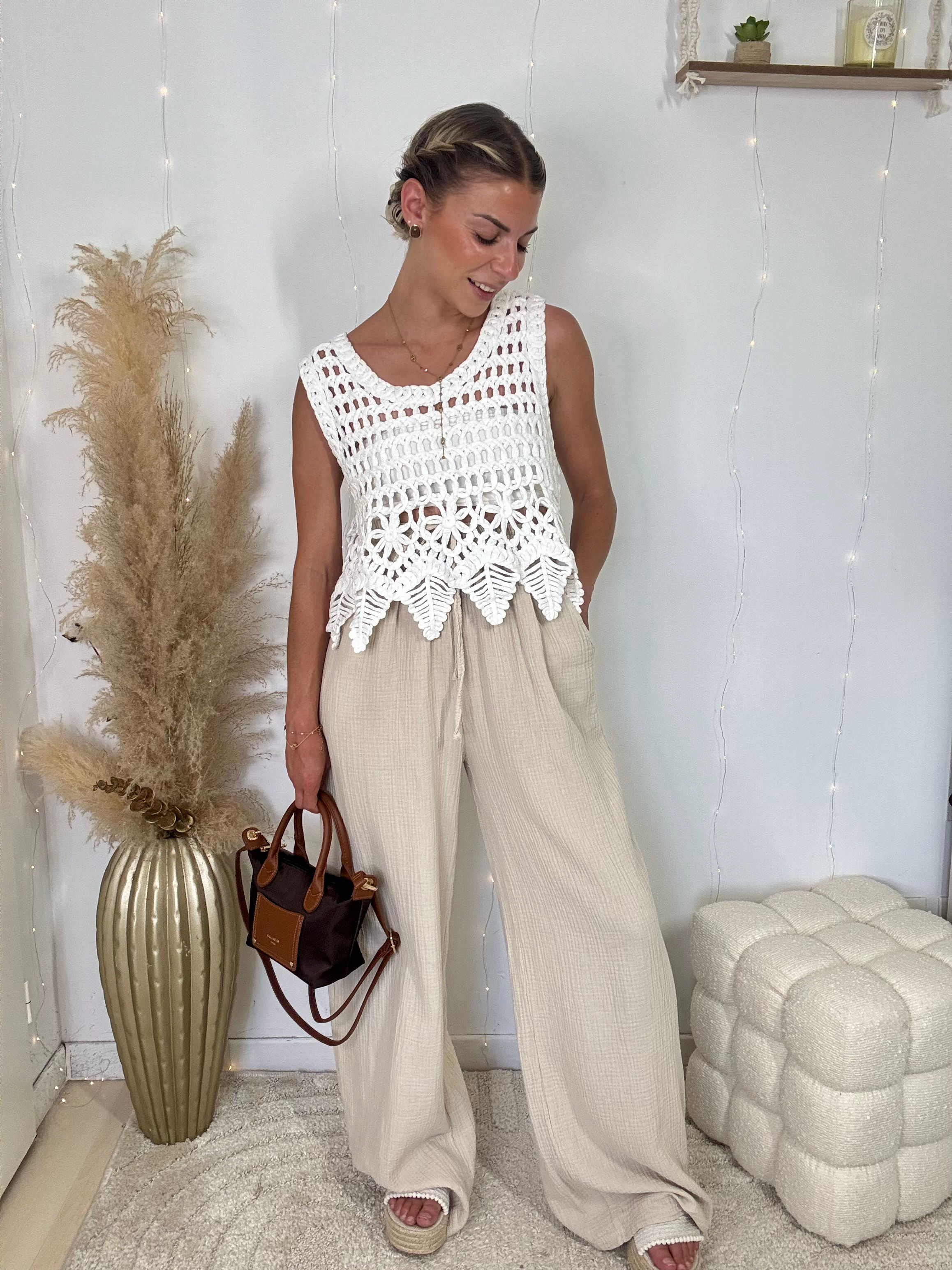 Pantalon MISTRAL beige