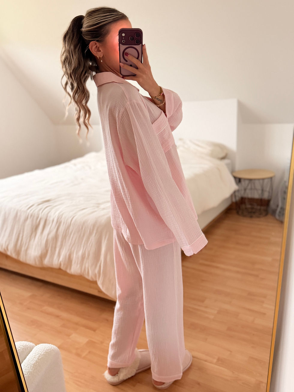 Thumbnail: Pyjama MORNING rose poudré