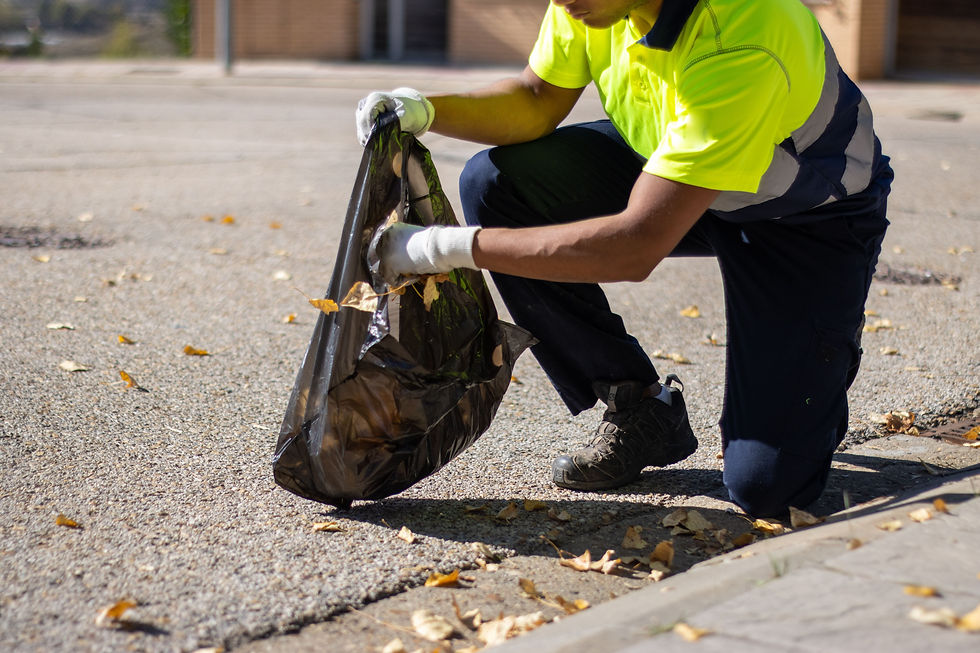 property maintenance cleaning up clogged sidewalk drains