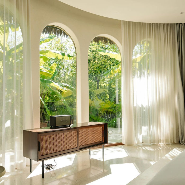 sheer ripple fold curtains for floor to ceiling windows