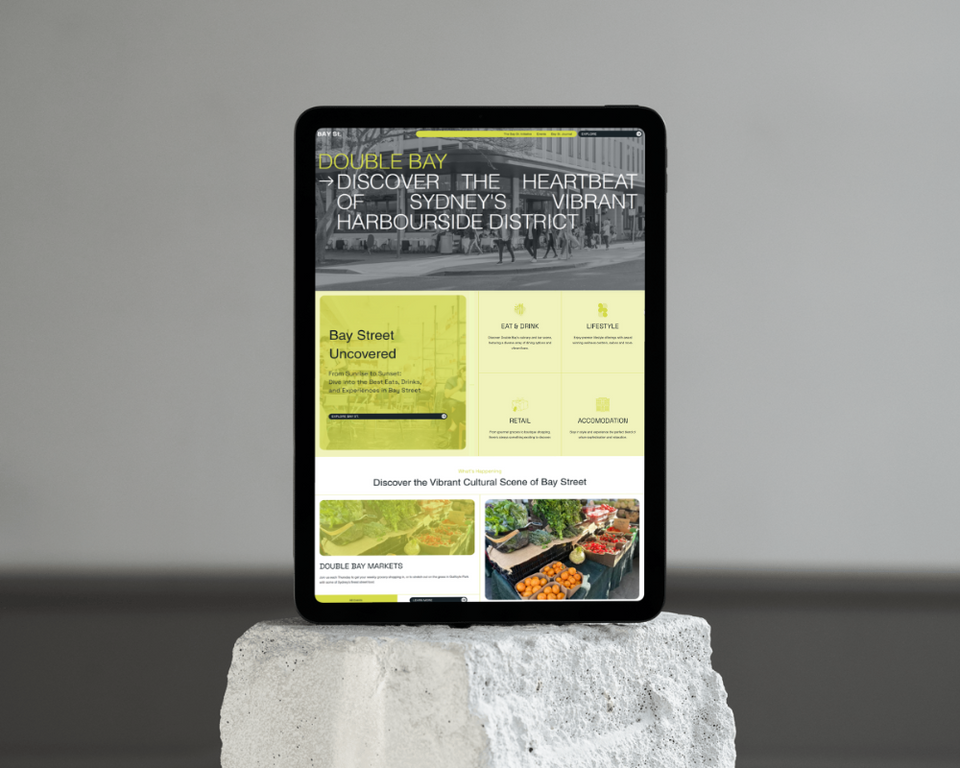 tourism events website design australia