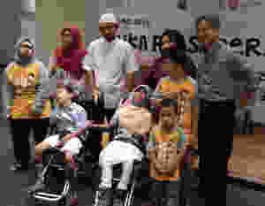 Sriboga invites hundreds of children with disabilities in Ramadan