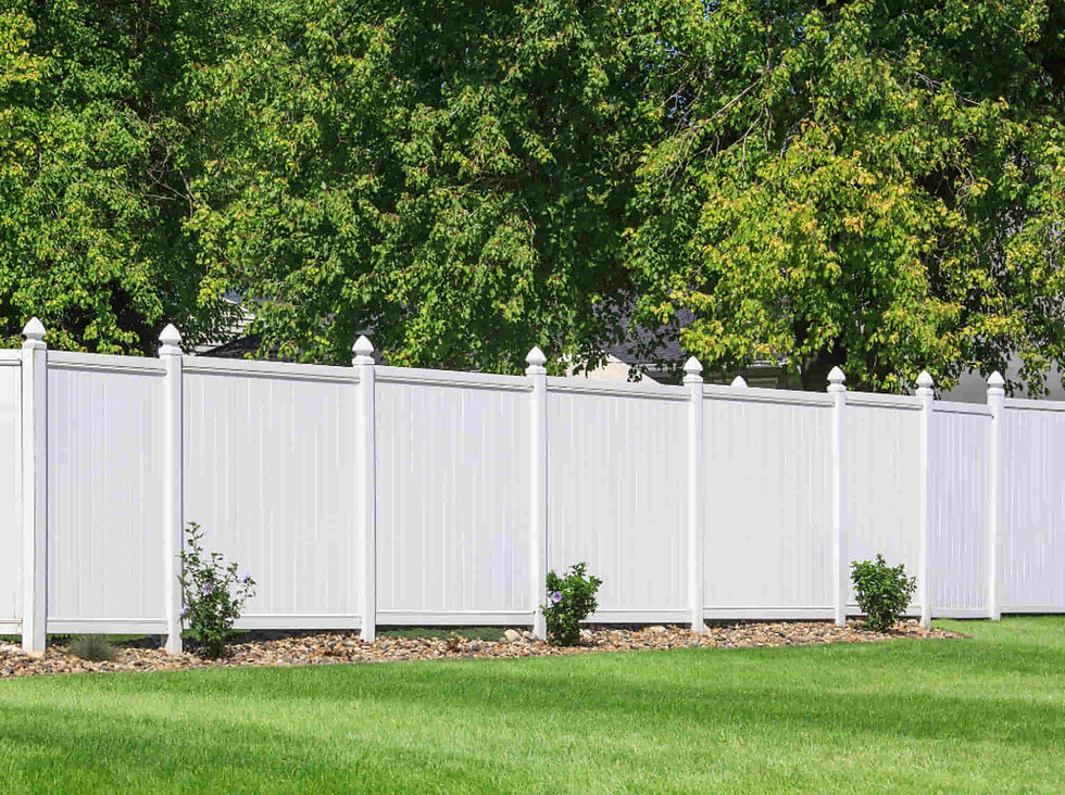 Low-maintenance vinyl fence ideas LA