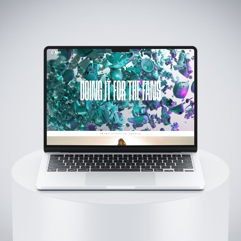 Custom portfolio build with advanced UI, video and interactions to showcase high-profile client work