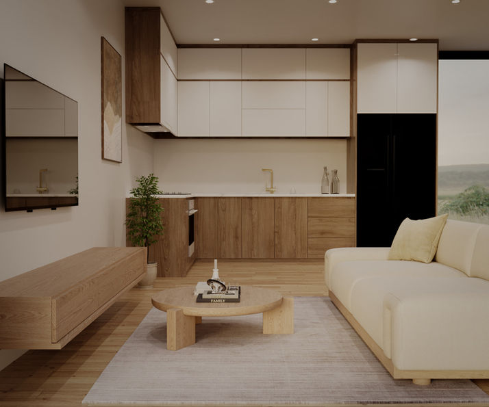 Affordable studio flat pack unit